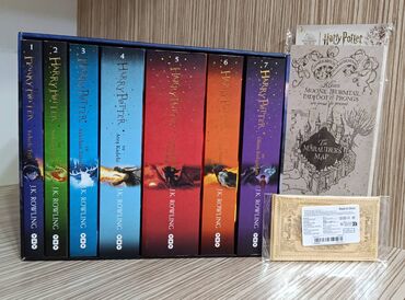 Kitablar, jurnallar, CD, DVD: 7 kitabdan ibarət Harry Potter seti (türk dilində), The Marauders Map