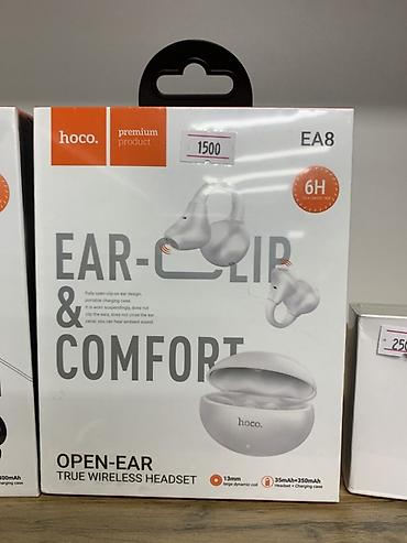 koss porta: HOCO EA8 — открытые беспроводные наушники с клипсой за ухо (Open-Ear — 1