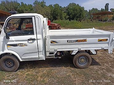 скупка мотоблок: Мини-грузовик BOBO MOTORS, бортовой едет с бензином и током - — 2