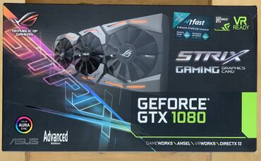 Videokartlar: Videokart Asus GeForce GTX 1080, 8 GB, İşlənmiş -da lalafo.az — 8 Videokartlar: Videokart Asus GeForce GTX 1080, 8 GB, İşlənmiş — 8