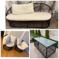 Ev üçün dekor: Bağ mebelleri 450azn. ela veziyyetde. 1300azne alinmişdi. Unvan