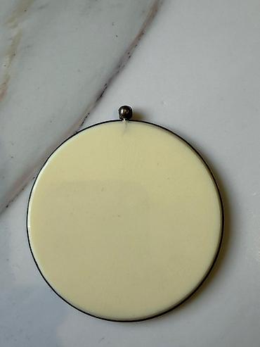 Italijanski vintage medaljon Bogorodica sa Isusom – srebro 800 Prelep — 3