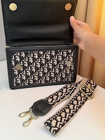dior lady: Классическая сумка, Dior, Турция, Материал: Комбинированный материал, Жёсткая конструкция, Женские, Б/у — 3