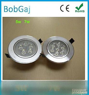 din 2690: Alu Rozetna Led 12x1W 4200k 6000k. fi-65/80mm 3x1W 299rsd fi-65/82mm — 4