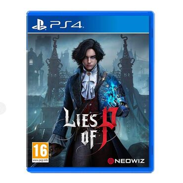 ролевые игры: Оригинальный диск!!! Lies of P (PS4) – экшн от 3-го лица с