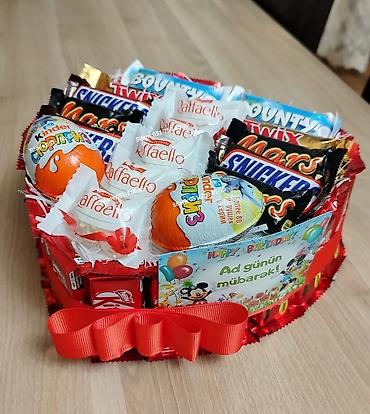 sport geyimler: Kinder buketleri,kinder sebetleri,kinder boxlar sifarisle — 9