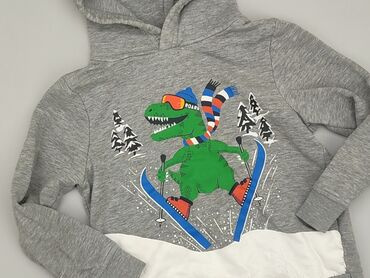 kurtki chłopięce 4f jesienne: Sweatshirt, C&A, 5-6 years, 110-116 cm, condition - Good