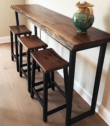 Табуретки: Барный стул лофт на заказ — 2