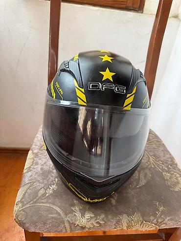 cg motor: Motorsiklet dəbilqəsi – DFG “56 Programme” (full-face) - Rəng və — 1