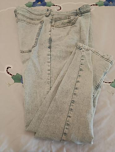 venum şort: Açıq mavi, raz, 31 “acid wash” effektli cins şalvar - Kəsim — 1