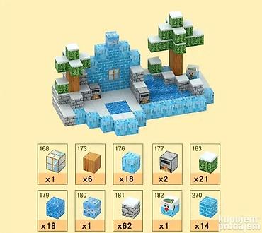 steve madden tigraste patike: Magnetne kocke za sklapanje od 144 dela – Hit proizvod Minecraft — 2