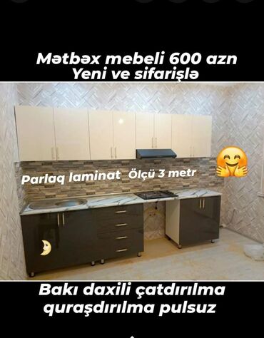 metbext eşyaları: Mətbəx mebeli yeni dəst