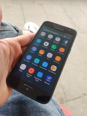 Samsung: Samsung Galaxy J2 Pro 2018, 2 GB, rəng - Boz, Düyməli
