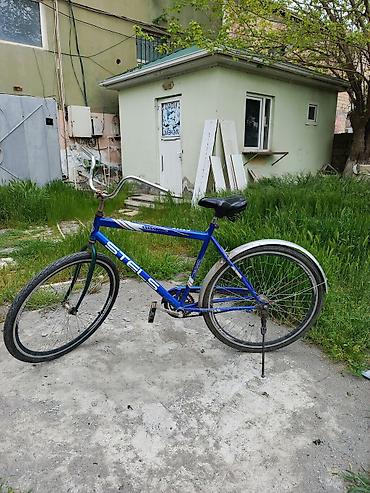 Velosipedlər: Şəhər tipli velosiped – STELS brendi - Rəng: mavi (gümüşü arxa — 1