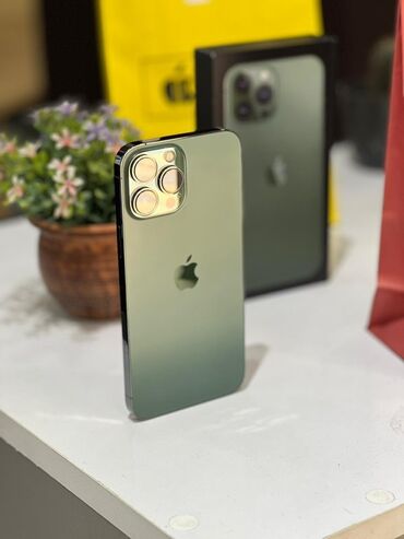 Apple iPhone: IPhone 13 Pro Max, 128 GB, Alpine Green, Face ID