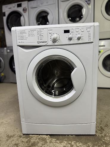 Стиральная машина Indesit фронтальная загрузка. Основные at lalafo.kg Стиральная машина Indesit фронтальная загрузка. Основные