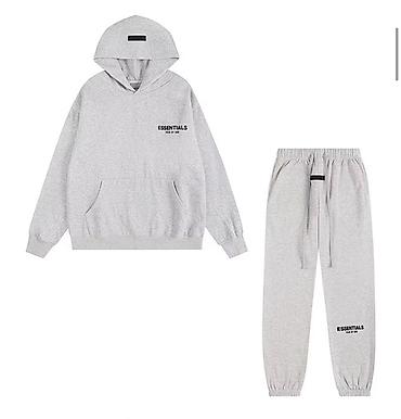 Спортивные костюмы: Мужской спортивный костюм, L, Essentials, Новый, цвет - Серый, Самовывоз, Платная доставка — 1
