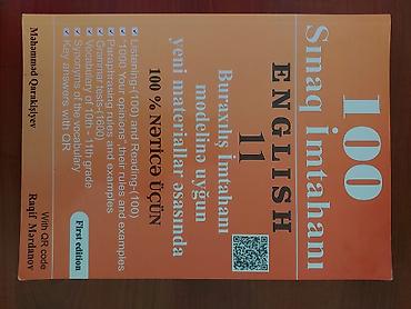 Testlər: Məhsul: “100 Sınaq İmtahanı – English 11” hazırlıq kitabı Təsvir: - — 7