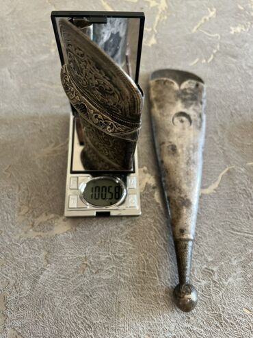 Digər zərgərlik əşyaları: Gümüş üzərində əl işi naxışlı dəst – qədim Şərq motivləri ilə — 6