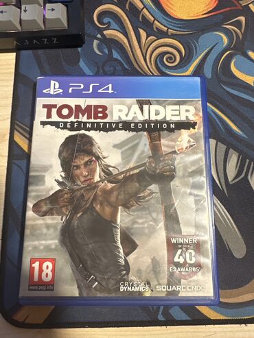 Oyun diskləri və kartricləri: Rise of the Tomb Raider, Macəra, İşlənmiş Disk, PS4 (Sony Playstation 4), Pulsuz çatdırılma