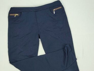 Material trousers for women, size XL