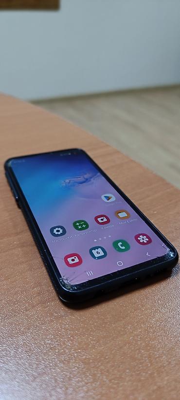 Samsung: Samsung Galaxy S10e, 128 GB, rəng - Qara, Qırıq, Sensor, Barmaq izi — 2