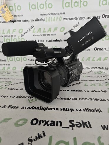 Videokameralar: Sony NXCAM NX200 4K peşəkar videokamera. Gəlmədir Azərbaycanda — 5
