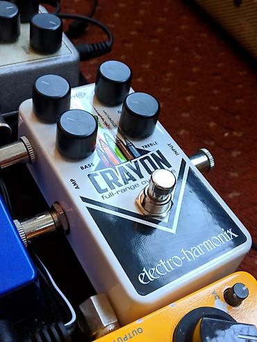 Гитары: Педаль эффектов Electro-Harmonix Crayon - это универсальный овердрайв — 1