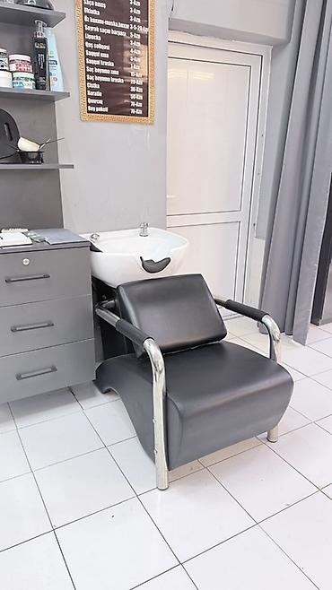 cən su: Salon üçün saç yuma kreslosu və lavabo modulu - Komplekt: ergonomik — 2