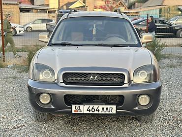 Hyundai Santa Fe: 2002 г., 2.7 л, Автомат, Газ, Кроссовер