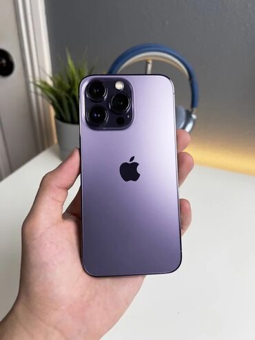 телефон токмок айфон: IPhone 14 Pro Max, 256 ГБ, Deep Purple, 83 %