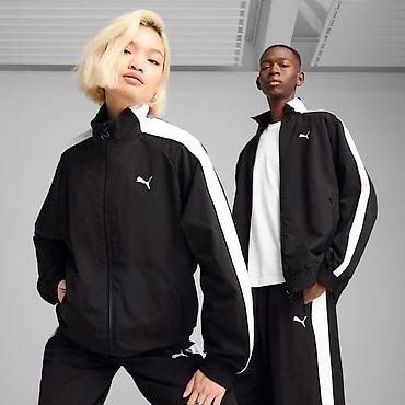 кастюм дед мороз: Мужской спортивный костюм, L, XL, Puma, Новый, цвет - Черный, Самовывоз — 1