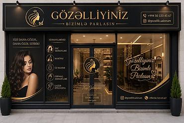 Reklam, çap: Vinil banner çapı,işıqlı qabarıq hərflər.Hər növ reklam. Flayer sadə — 5