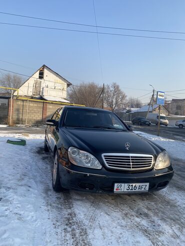 Mercedes-Benz: Mercedes-Benz S-Class: 2001 г., 3.2 л, Автомат, Бензин, Седан