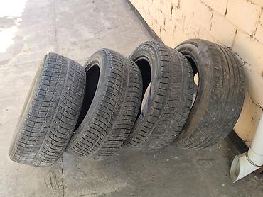 crv 2: Шины 235 / 55 / R 17, Зима, Б/у, Комплект, Легковые, Michelin — 4