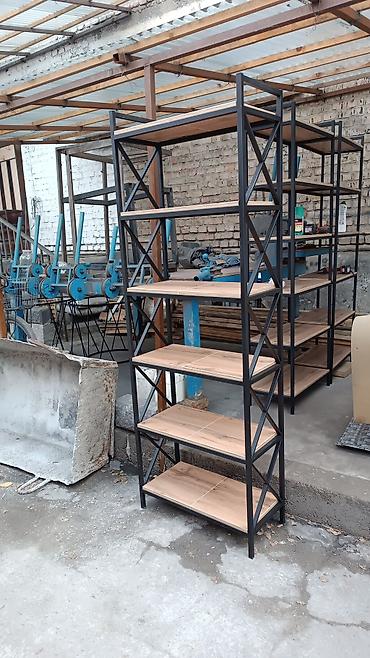 Полки для магазина: Стеллажи в стиле лофт - это идеальное сочетание надёжности — 6