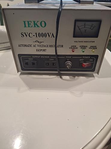 ev aboylari: IEKO SVC-1000VA – avtomatik AC gərginlik tənzimləyicisi — 1