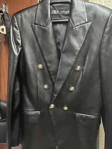 Кожаные куртки: Кожаная куртка, Классическая модель, Эко кожа, S (EU 36)
