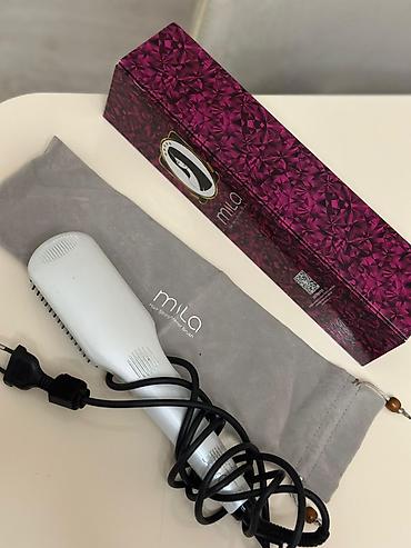 iphone 11 telefon: Mila Hair Straightening Brush – elektrikli saç düzləşdirən daraq 120 — 4