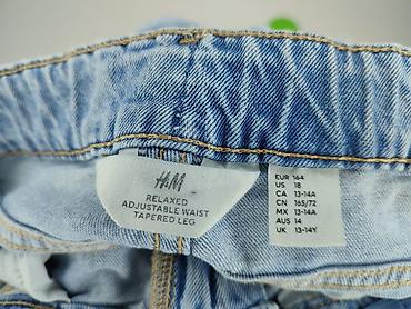 sweter: Spodnie jeansowe, H&M, 14 lat, 164, stan - Bardzo dobry — 4