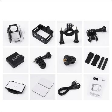 Video kamere: Hoco DV101 sportska kamera, opremljena sa dva IPS HD ekrana dijagonale — 6