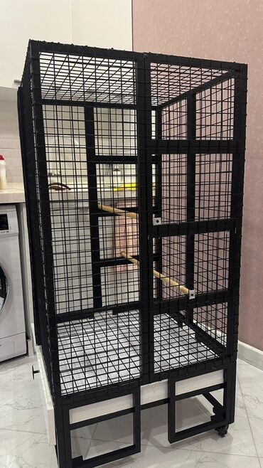в добрые руки баку: Böyük ölçülü quş qəfəsi - Material: qalın metal karkas, möhkəm tor