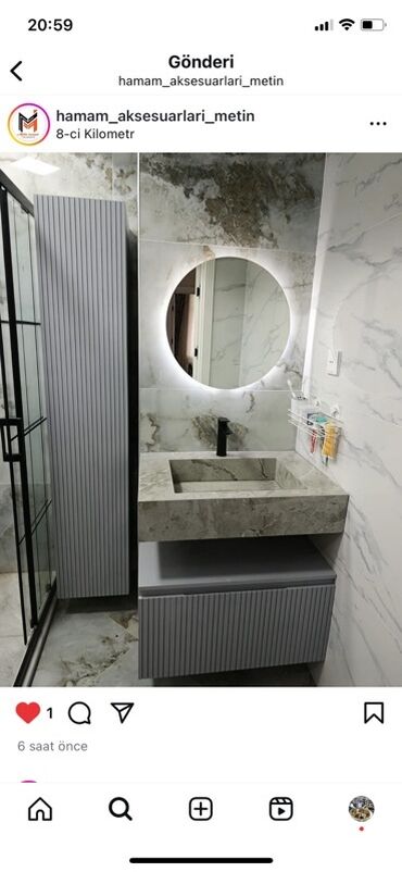 Mətbəx çanaqları: Yeni Çanaq, Mərmər, Zəmanətli, Ünvandan götürmə, Pulsuz çatdırılma, Ödənişli çatdırılma