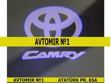qapı aksesuarları: "toyota camry 2012-2017" qapı logo işığı bundan başqa hər növ