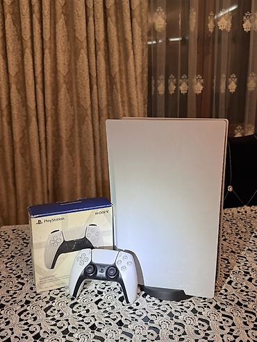 x8 pro: Sony PlayStation 5 Fat 825GB (Disk versiyası) Üsdünde 1 eded — 1