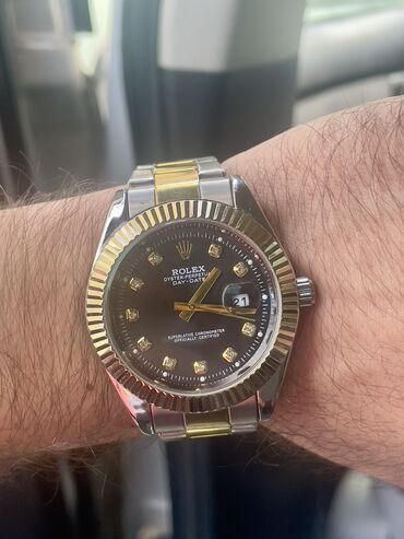 женские футболки и майки в полоску: Б/у, Наручные часы, Rolex