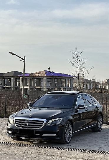 Mercedes-Benz: Mercedes-Benz S-Class: 2018 г., 4 л, Автомат, Бензин, Седан — 3