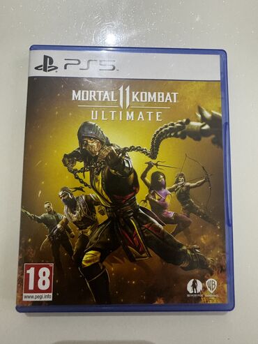 Video oyunlar və konsollar: Mortal Kombat 11, Ekşn, İşlənmiş Disk, PS5 (Sony PlayStation 5)