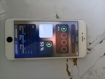 сломанные телефоны: IPhone 6s Plus, Б/у, 16 ГБ, Белый, Зарядное устройство, Чехол, 100 %