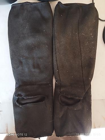 кимоно для дзюдо: Boks/MMA üçün idman dəsti - Adidas boks əlcəkləri: Qara rəng, Velcro — 3